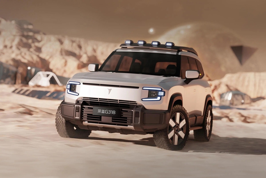 Changan Electric Car DeepBlue Shenlan G318 4-Wheel Suv Electric Hybrid Fuel 4WD Off-road