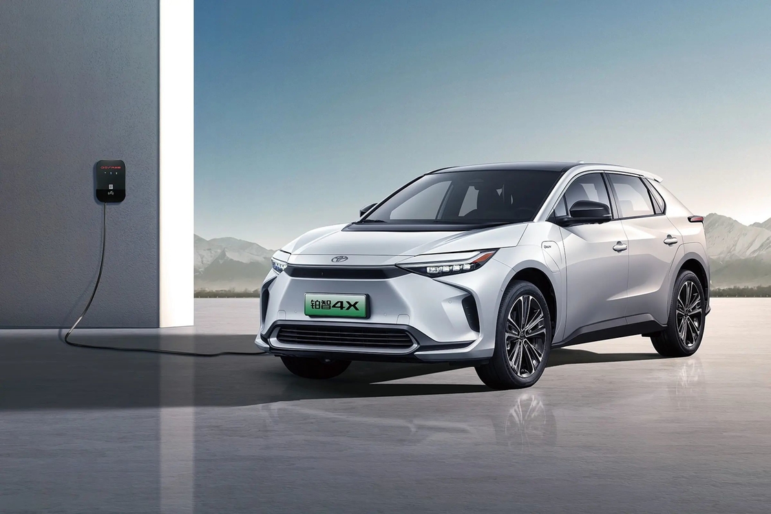 Elektro Toyota Electric Car Pure Electric Mid Size Toyota Bz4x Electric SUV