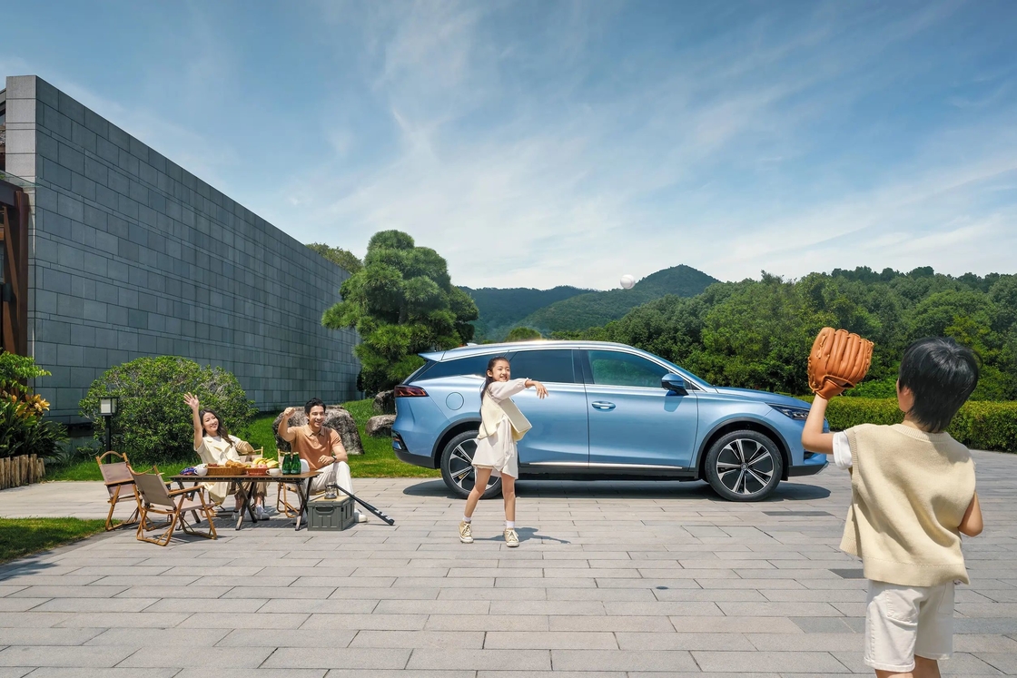 Discover the Power and Elegance of BYD Electric Car The Flagship Model of the Tang Lineup