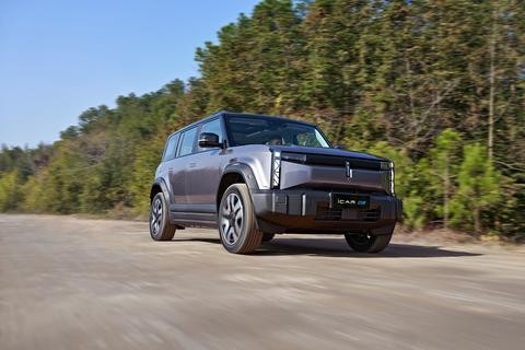 150km/h Left Steering Chery Electric Car iCAR 03 With Comfortable Ride Experience