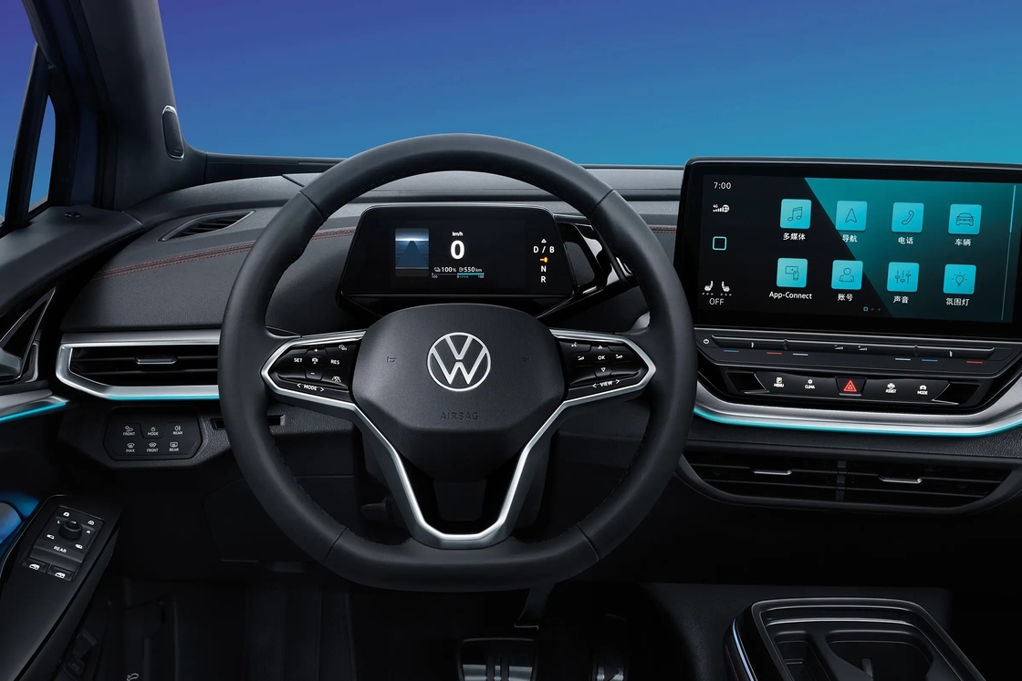 Volkswagen ID.4 The Electric SUV with Intuitive Controls and a Large Infotainment Display