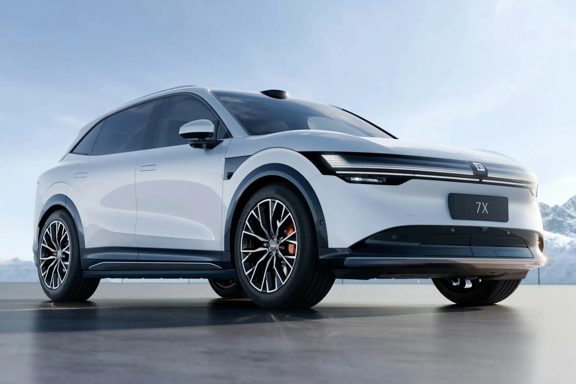 Zeekr 7x 2024 2025 4WD Pure Electric Long Range SUV 210km/h High Speed LHD New Model ZEEKR 7X New Energy Car
