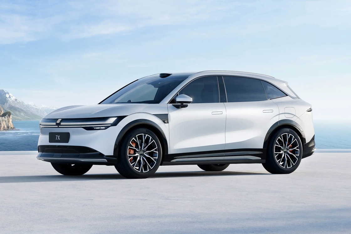 Zeekr 7x 2024 2025 4WD Pure Electric Long Range SUV 210km/h High Speed LHD New Model ZEEKR 7X New Energy Car
