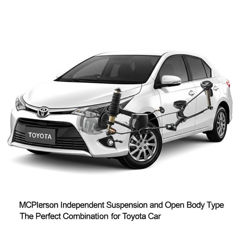 McPherson Independent Suspension and Open Body Type The Perfect Combination for Toyota Car