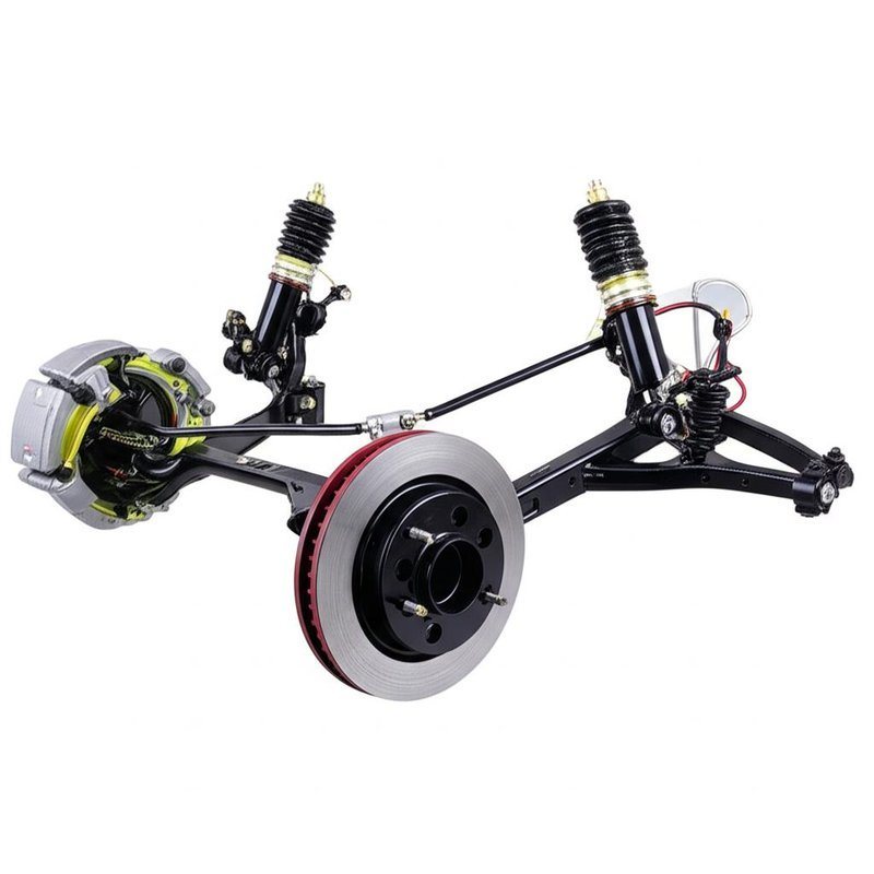 Front Drum Rear Drum Brake System Toyota Car with McPherson Independent Suspension and Multi Colors